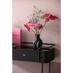 Vase Donna noir 22cm