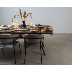 Vase Donna noir 22cm