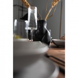 Vase Donna noir 22cm