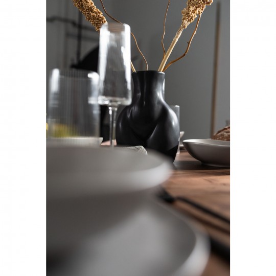 Vase Donna noir 22cm