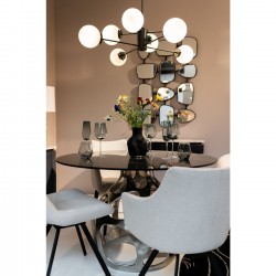 Vase Donna noir 22cm