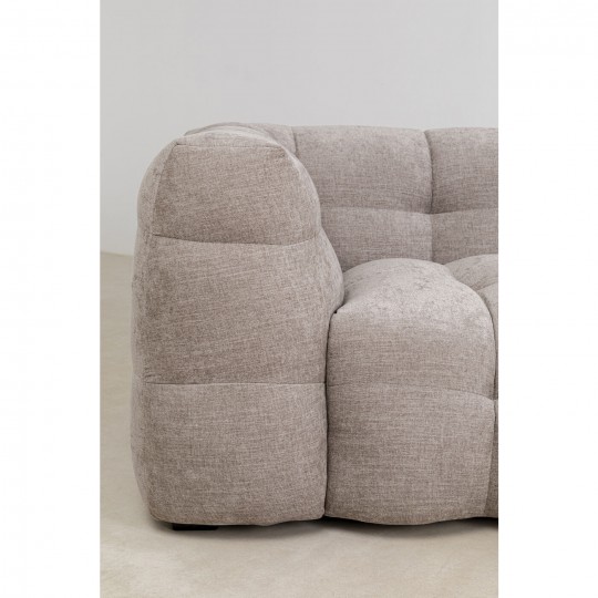 Canapé 3-places Salamanca gris 240cm