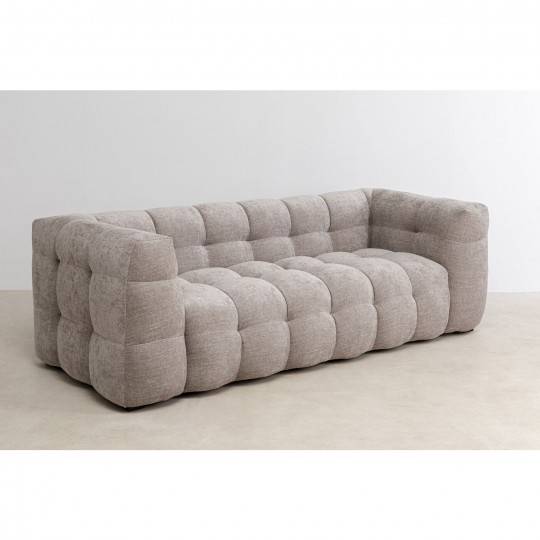 Canapé 3-places Salamanca gris 240cm