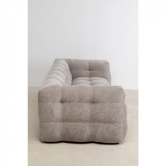 Canapé 3-places Salamanca gris 240cm