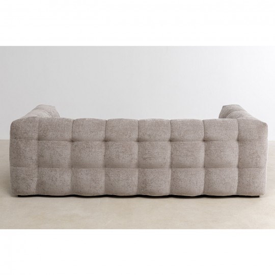 Canapé 3-places Salamanca gris 240cm