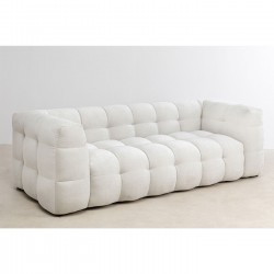 Canapé 3-places Salamanca crème 240cm