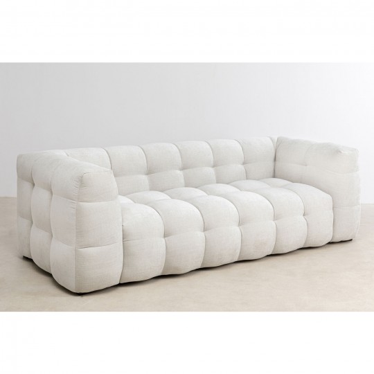 Sofá de 3 lugares Salamanca Creme 240 cm Sofá de 3 lugares Salamanca Creme 240 cm