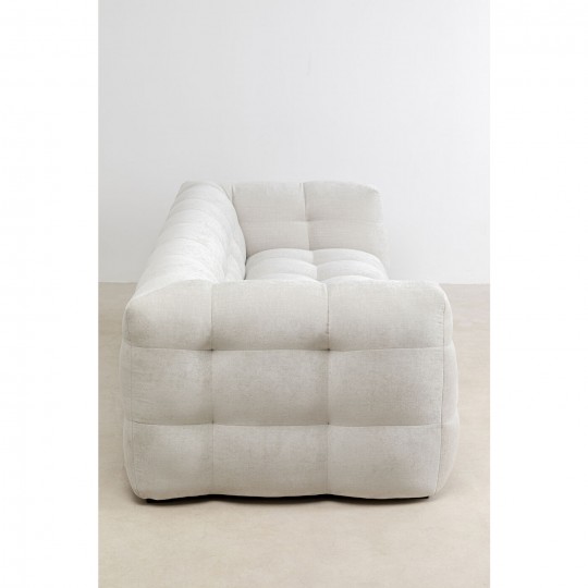 Sofá de 3 lugares Salamanca Creme 240 cm Sofá de 3 lugares Salamanca Creme 240 cm