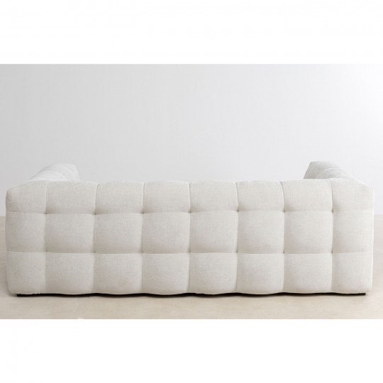 Sofá de 3 lugares Salamanca Creme 240 cm Sofá de 3 lugares Salamanca Creme 240 cm