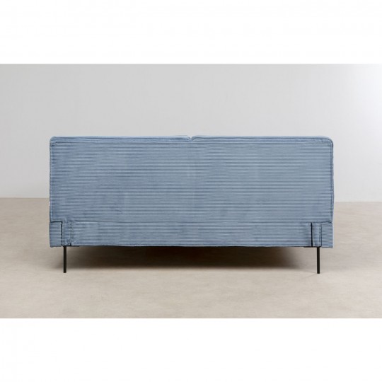 Cama East Side Cord azul 160x200 cm