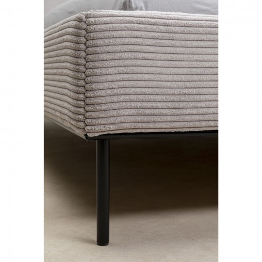 Cama East Side Cord Grey 160x200 cm Cama East Side Cord Grey 160x200 cm