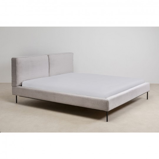 Cama East Side Cord Grey 160x200 cm Cama East Side Cord Grey 160x200 cm