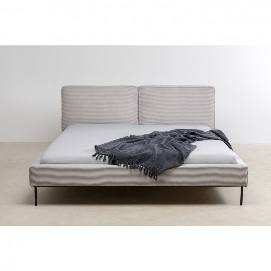 Cama East Side Cord Grey 160x200 cm Cama East Side Cord Grey 160x200 cm