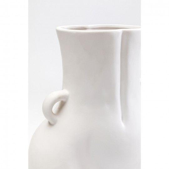 Vase Donna blanc 40cm