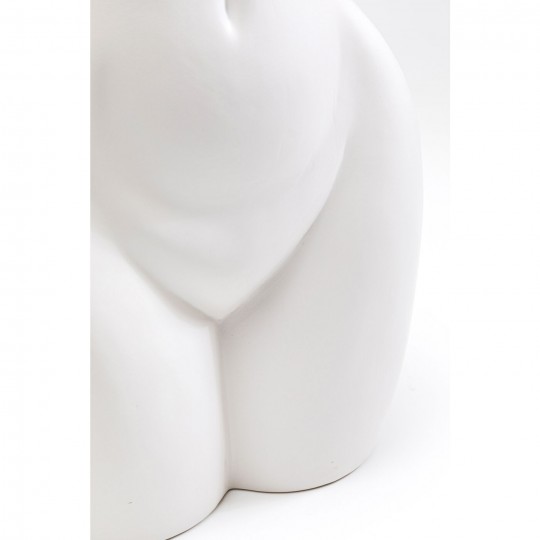 Vase Donna blanc 40cm