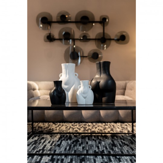 Vase Donna blanc 40cm