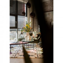 Vase Donna blanc 40cm