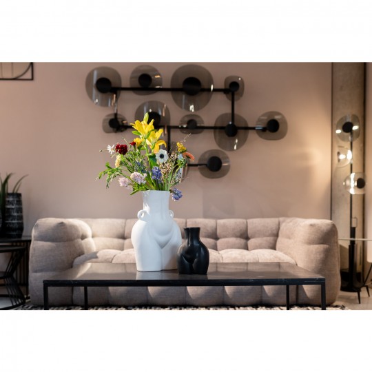 Vase Donna blanc 40cm