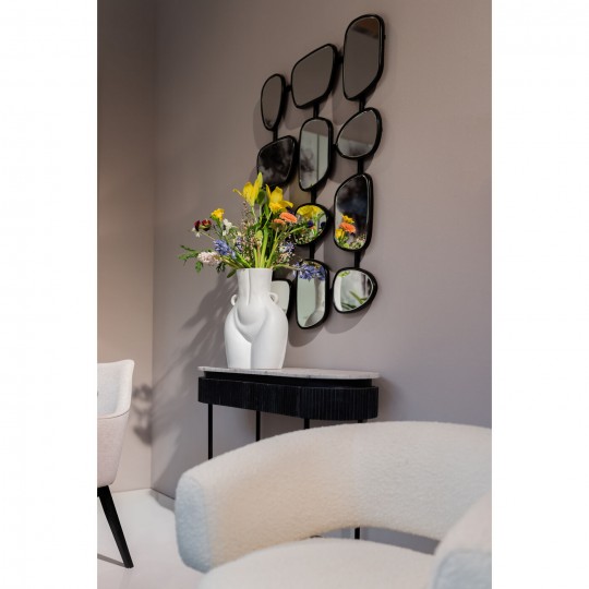 Vase Donna blanc 40cm