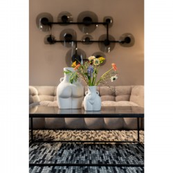 Vase Donna blanc 40cm