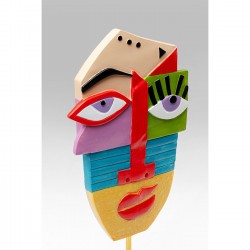Objet décoratif Abstract Face Multicolour 52