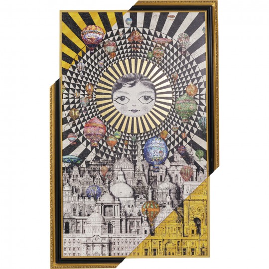 Tableau encadré Balloons 110x174cm