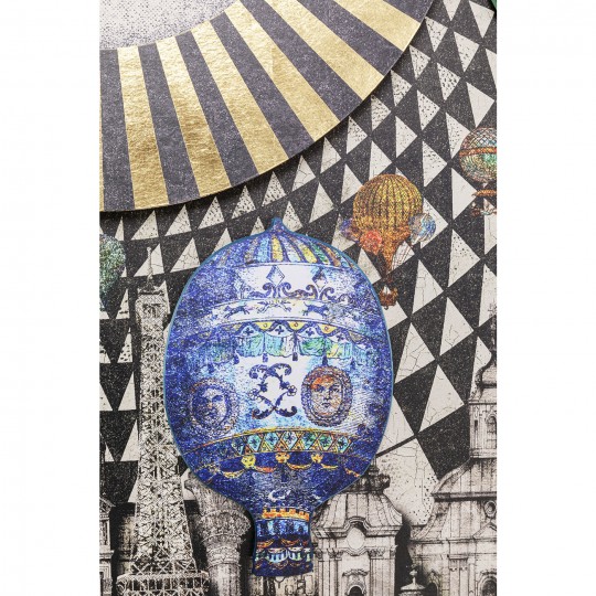 Tableau encadré Balloons 160x260cm