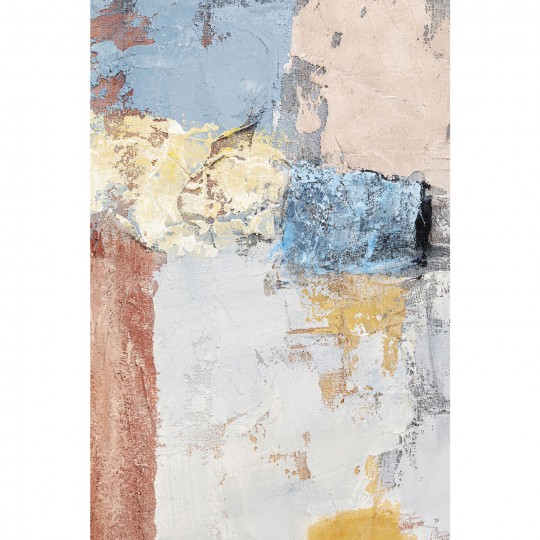 Quadro em tela Art Splash Laranja 90x120 cm