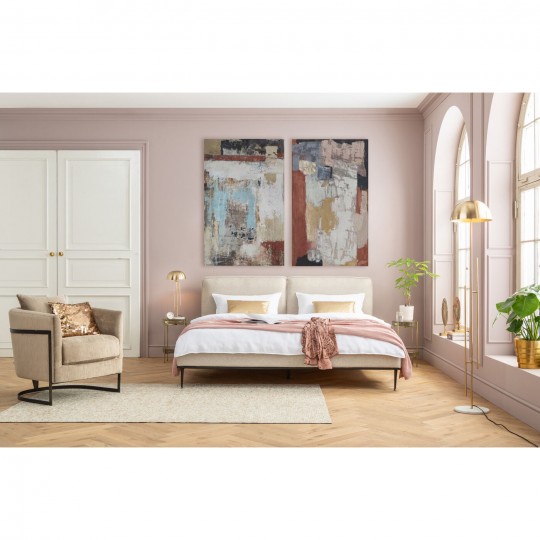 Quadro em tela Art Splash Laranja 90x120 cm