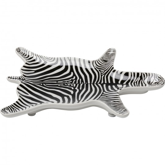 Coupe décorative Zebra 21x15cm Coupe décorative Zebra 21x15cm