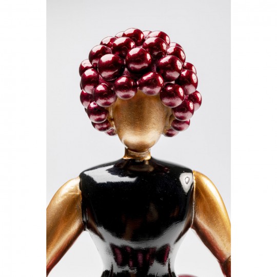 Figurine décorative Primaballerina Pom violet 35cm