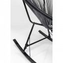 Chaise à bascule Acapulco noir