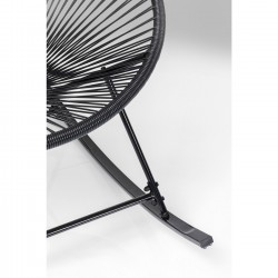 Chaise à bascule Acapulco noir