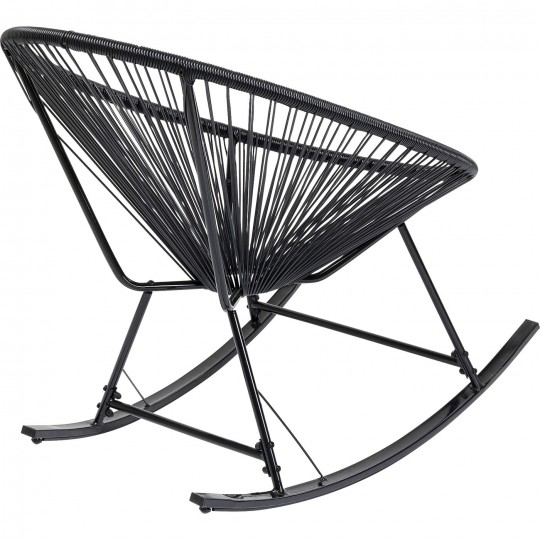 Chaise à bascule Acapulco noir