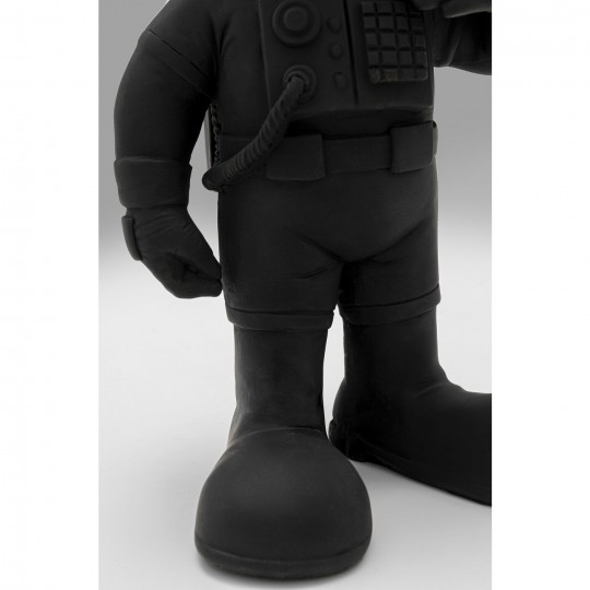 Figurine décorative Welcome Astronaut noir 27cm