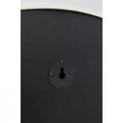 Horloge mural Casino noir Ø76cm