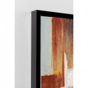 Tableau encadré Visione Front 100x100cm