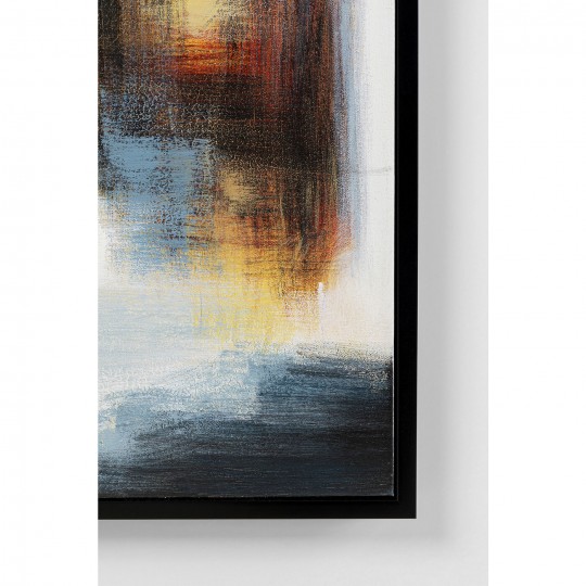 Tableau encadré Visione Front 100x100cm