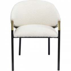 Chaise a. acc. Boulevard blanc