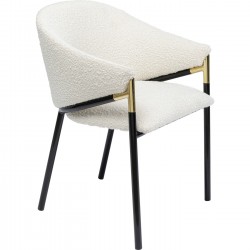Chaise a. acc. Boulevard blanc