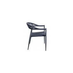 Chaise a. acc. Palma vert pétrole
