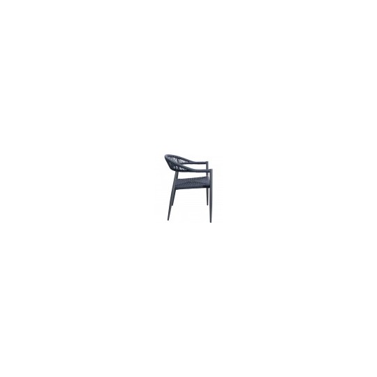 Chaise a. acc. Palma vert pétrole