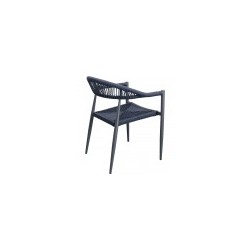 Chaise a. acc. Palma vert pétrole