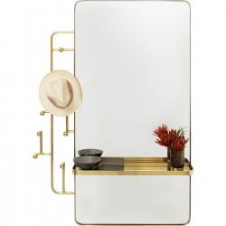 Garderobe murale Tristan Miroir 150x76cm