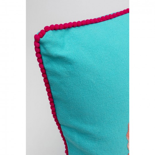 Coussin Fiorista Blue 60x40cm