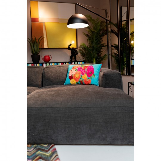 Coussin Fiorista Blue 60x40cm