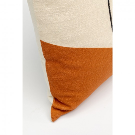 Coussin Face Art Multi 50x50cm