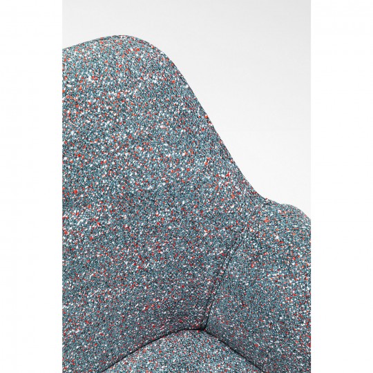 Cadeira de braços Bess Grey Flitter Cadeira de braços Bess Grey Flitter