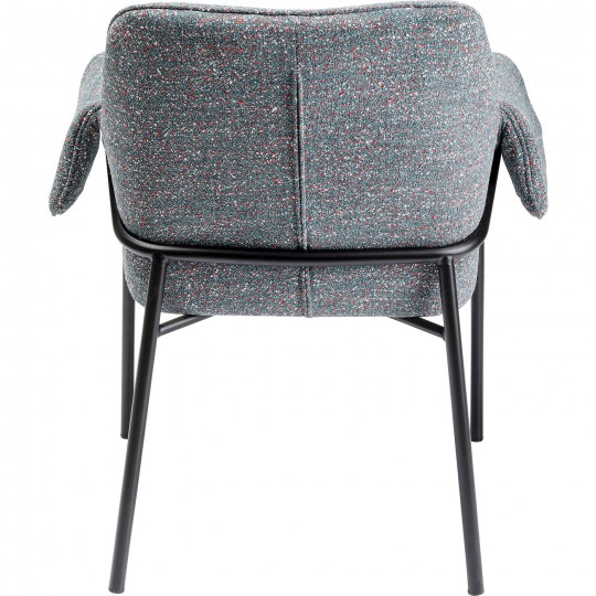Chaise a. acc. Bess Grey Flitter