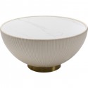Table basse Endless Vegas blanc Ø71cm